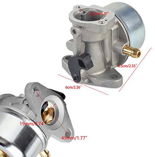 NIMTEK 799868 Carburetor For Briggs Stratton 694202 693909 692648 499617 497586 498254 497314 497347 497410 799872 790821 498255 498966 14111 124t02