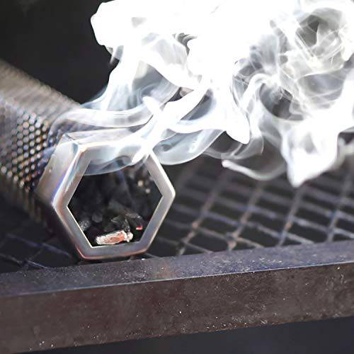 LIZZQ Premium Pellet Smoker Tube 12 inches - 5 Hours of Billowing Smoke - for Any Grill or Smoker, Hot or Cold Smoking - Grill Parts America
