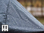 40" Heavy-Duty, Masterbuilt and Reinforced Polyester Smoker Cover, Black - Grill Parts America