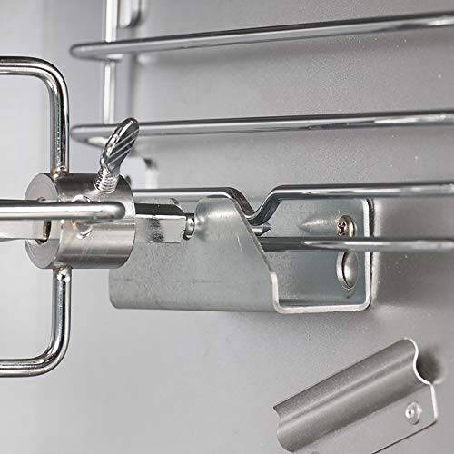 Masterbuilt MB20090719 MES 400 Series Smoker Grill BBQ Accessory Rotisserie Kit with 2 Meat Claws, 1 Regular Spit Rod, and 1 Long Spit Rod - Grill Parts America