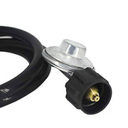 MCAMPAS Propane Regulator and 5 Feet Universal QCC1 Low Pressure Propane Regulator - Grill Parts America