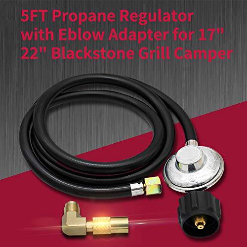 MCAMPAS Propane Regulator and Hose Universal Grill Regulator Replacement Parts - Grill Parts America