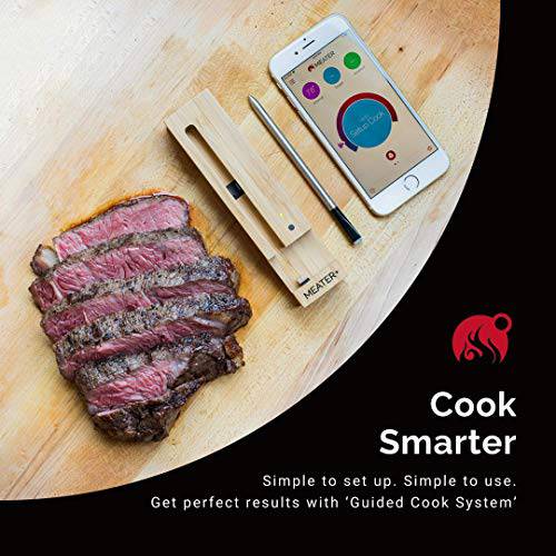 MEATER Plus Thermometer | 165ft Long Range Smart Wireless Meat Thermometer with Bluetooth - Grill Parts America