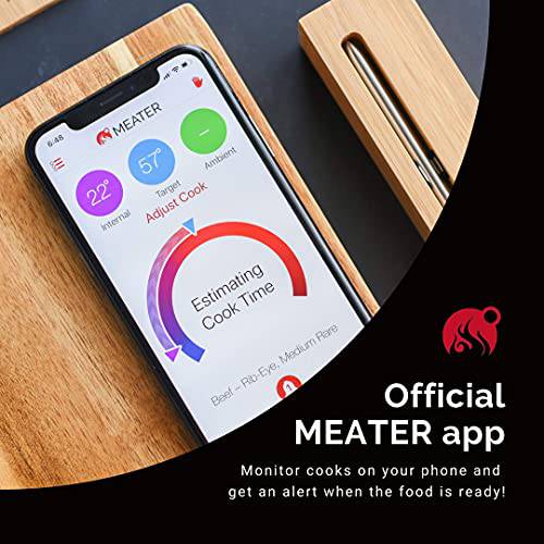 MEATER Plus Thermometer | 165ft Long Range Smart Wireless Meat Thermometer with Bluetooth - Grill Parts America