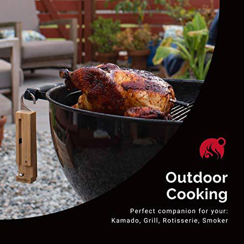 MEATER Plus Thermometer | 165ft Long Range Smart Wireless Meat Thermometer with Bluetooth - Grill Parts America