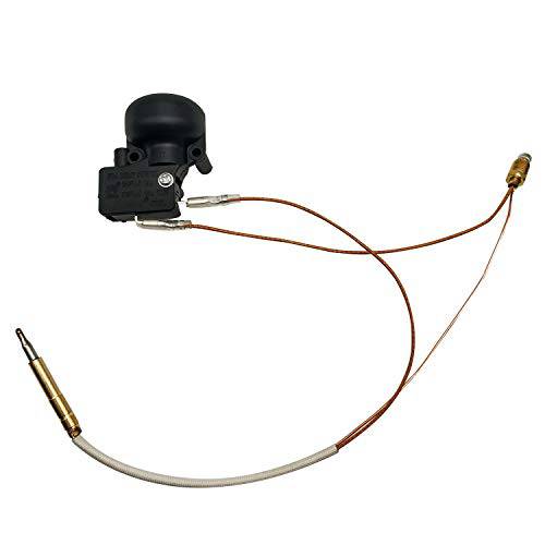 MENSI New Propane Gas Patio Heater Repair Replacement Parts Thermocoupler & Dump Switch Control Safety Kit - Grill Parts America
