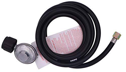 Universal Regulator Grill QCC1 6.5 Feet (2 Meter) Hose and Elbow Fitting Adapter Kit - Grill Parts America