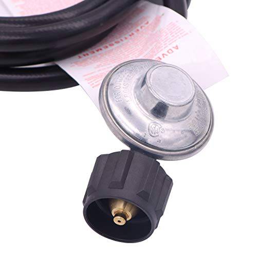 Universal Regulator Grill QCC1 6.5 Feet (2 Meter) Hose and Elbow Fitting Adapter Kit - Grill Parts America