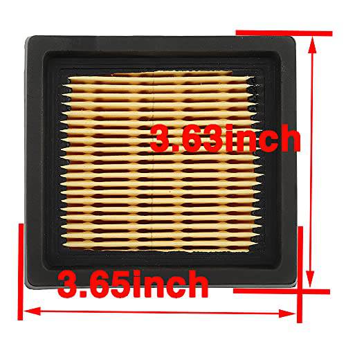 Milttor BP42 900777005 Air Filter Fit Ryobi RY08420 RY08420A Backpack Blower (5 Packs) for Ryobi Leaf Blower Parts BP42 Parts - Grill Parts America