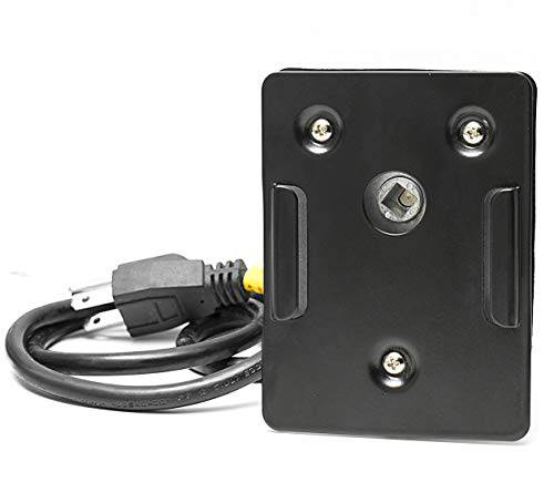 Minostar Universal Grill Electric Replacement Rotisserie Motor 120 volt 4 Watt On/Off Switch, Black - Grill Parts America