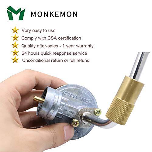 Monkemon Griddles Regulator, Gas Grill Regulator - Grill Parts America