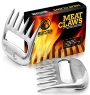 Bear Claws Meat Shredder for BBQ - Perfectly Shredded Meat, (Stainless Steel) - Grill Parts America