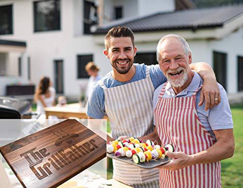 The Grillfather Cutting Board - USA Made Wood Cutting Board - Handmade - Grill Parts America