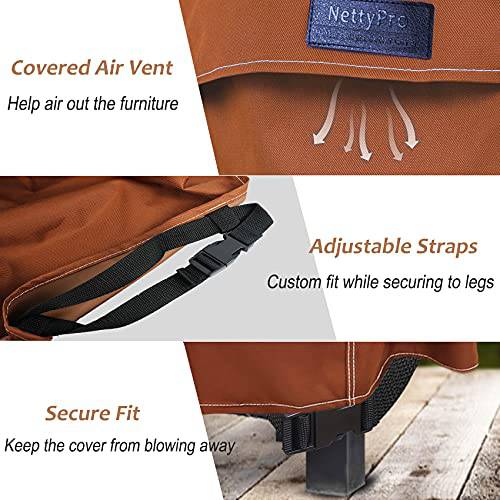 NetttyPro 32 Inch Waterproof Electric Smoker Cover for Masterbuilt 30 Inch Electric Smoker - Grill Parts America