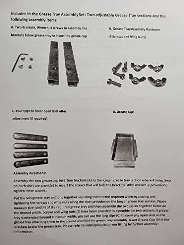 Nexgrill Grease Tray Set - Grill Parts America
