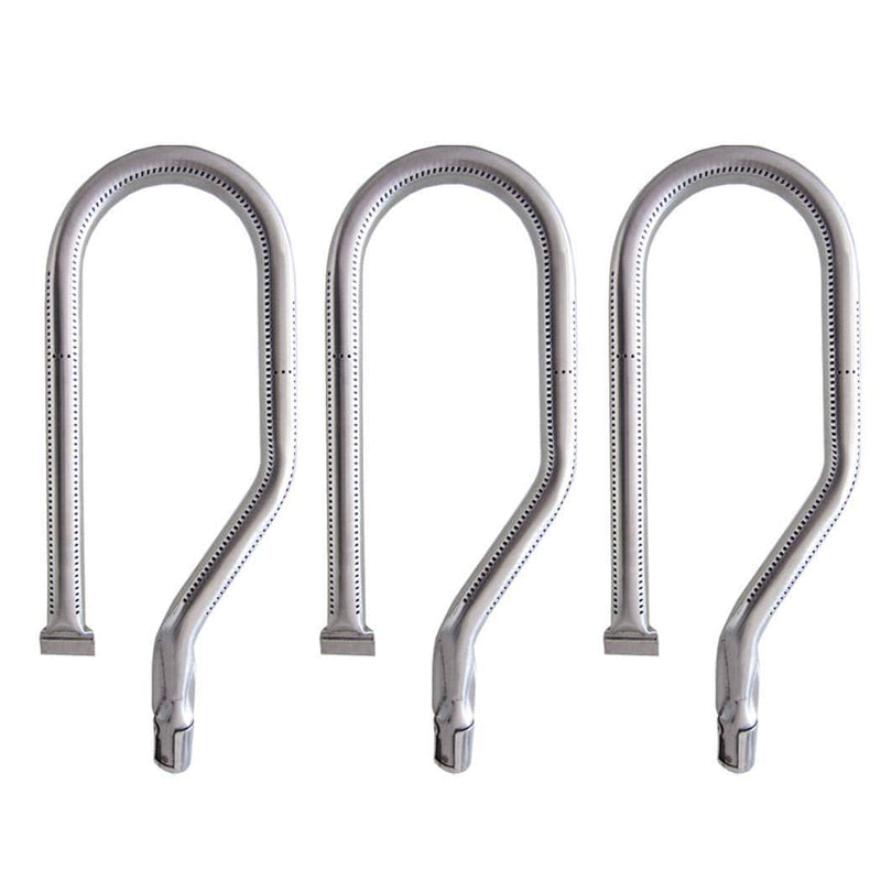 Nexgrill KB881 Stainless Steel Gas Grill Burner 16 1/2 inch x 6 1/8 inch - Grill Parts America