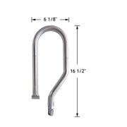Nexgrill KB881 Stainless Steel Gas Grill Burner 16 1/2 inch x 6 1/8 inch - Grill Parts America