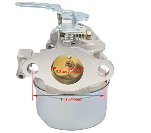 640084B Carburetor Snow Blower Carburetor Carb Compatible for Tecumseh 5HP MTD 632107A 632107 640084 640084A Toro 521 Snow Blower HSSK40 HSSK50 HS50 LH195SA - for 640084B Snow Blower Carburetor - Grill Parts America