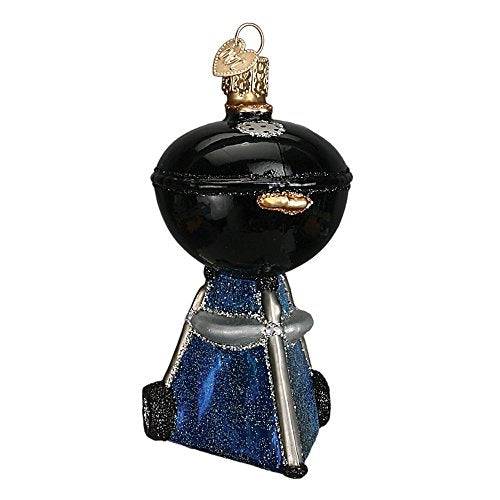 Old World Christmas Classic BBQ Grill Ornament ~ Black ~ (Gift Boxed) - Grill Parts America