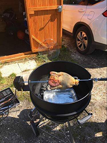 Onlyfire Universal Grill Electric Replacement Rotisserie Motor 120 Volt 4 Watt On/Off Switch, Black - Grill Parts America