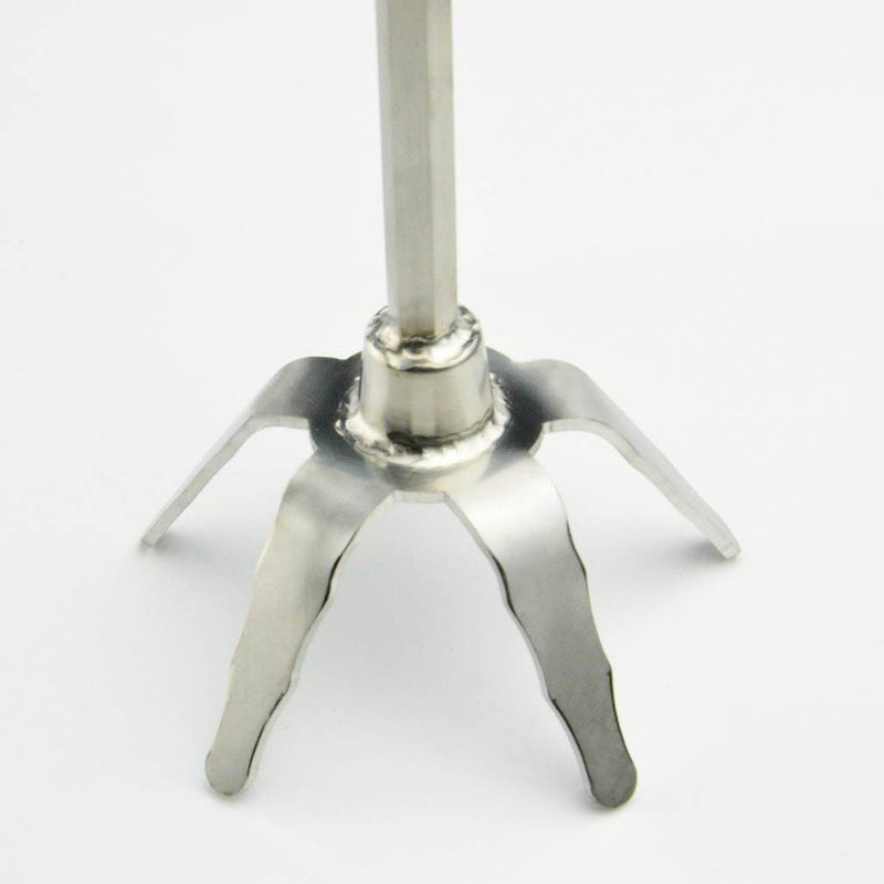 onlyfire 3 Inch Stainless Steel Pork Puller Used with Standard Hand Drill - Grill Parts America