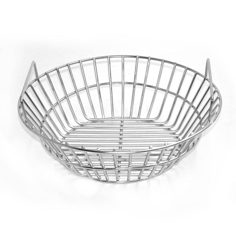 onlyfire Stainless Steel Charcoal Ash Basket Fits for Large Big Green Egg Grill, Kamado Joe Classic, Pit Boss, Louisiana Grills,Primo Kamado Grill and Large Grill Dome - Grill Parts America