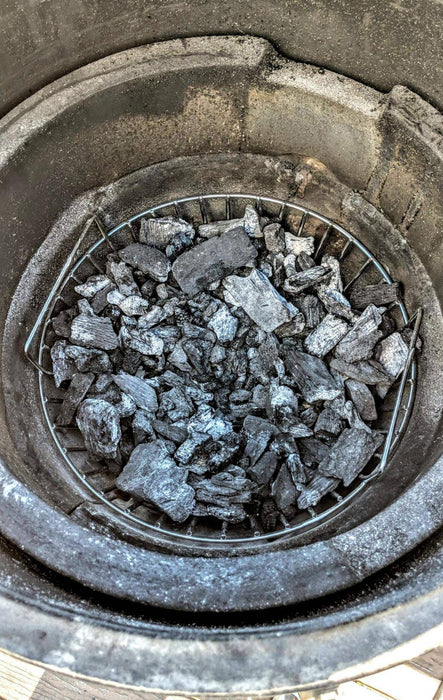 onlyfire Stainless Steel Charcoal Ash Basket Fits for Large Big Green Egg Grill, Kamado Joe Classic, Pit Boss, Louisiana Grills,Primo Kamado Grill and Large Grill Dome - Grill Parts America
