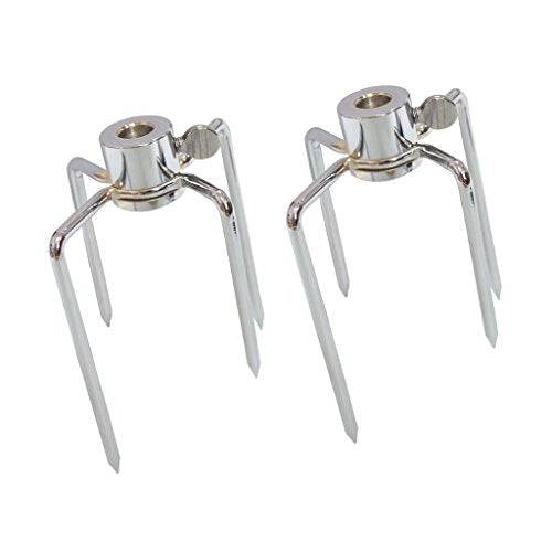 onlyfire 6004 Grill Rotisserie Meat Forks(1-Pair)- Fits 5/16 Inch Square Spit Rods - Grill Parts America