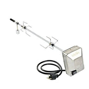 onlyfire 6012 Universal Grill Replacement Rotisserie Kit for Spit Rods- 45'' X 1/2'' Hexagon Spit Rod/Electric Motor(Do Not Fit Weber Gas Grill) - Grill Parts America