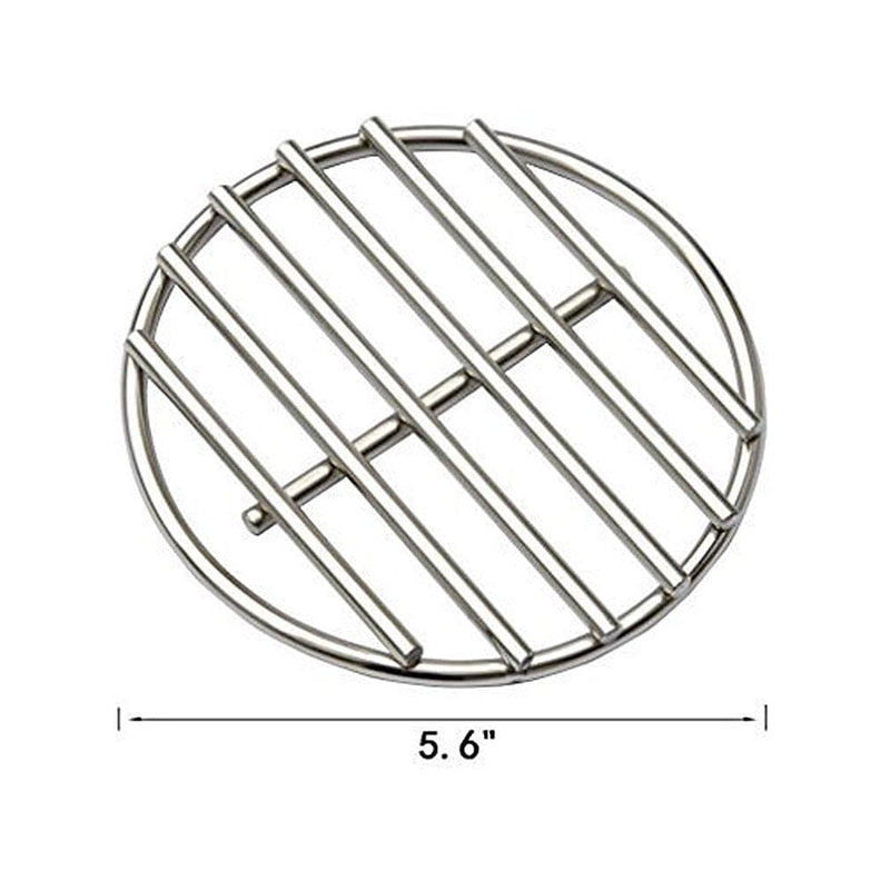 onlyfire Stainless Steel High Heat Charcoal Fire Grate for Small and Mini Big Green Egg Grill, 5.6-Inch - Grill Parts America