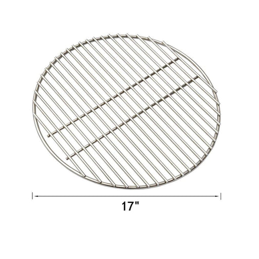 onlyfire Stainless Steel High Heat Charcoal Fire Grate for X-Large Big Green Egg, 17-inch - Grill Parts America