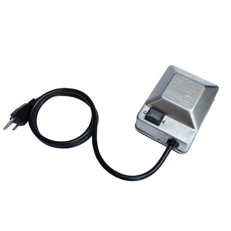 Onlyfire Universal Grill Electric Replacement Stainless Steel Rotisserie Motor 110 Volt 4 Watt On/Off Switch- 40 lb. Load - Grill Parts America