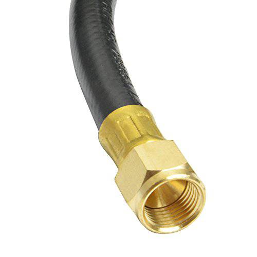 onlyfire Universal QCC1 Low Pressure Propane Regulator with 12 ft Hose for Most LP Gas Grill, Patio Heater and Fire Pit Table, 3/8" Female Flare Nut - Grill Parts America