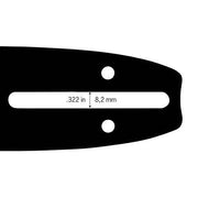 Oregon 160SDEA041 Chainsaw Double Guard Bar With 0.050-Inch Gauge x 0.375-Inch Low Pro Pitch, 16-Inches - Grill Parts America