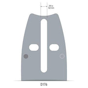 Oregon 27850 20-Inch AdvanceCut Guide Bar and D70 Chainsaw Chain Combo,Grey - Grill Parts America