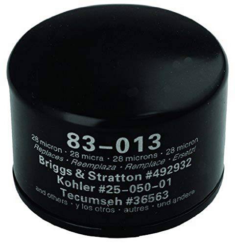Oregon 83-013 Oil Filter Replaces Briggs & Stratton 492932S, Kohler 28 050 01-S, Kawasaki 49065-7007 - Grill Parts America