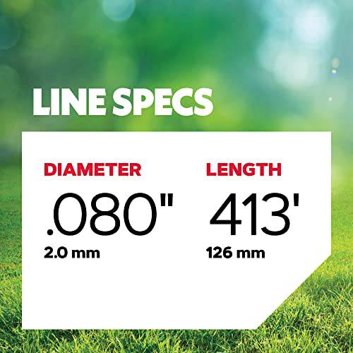 Oregon Gatorline 1-pound Round String Trimmer Line of .080-inches x 413-feet – Fits Most Trimmer Types (21-380) - Grill Parts America