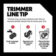 Oregon Gatorline 1-pound Round String Trimmer Line of .080-inches x 413-feet – Fits Most Trimmer Types (21-380) - Grill Parts America