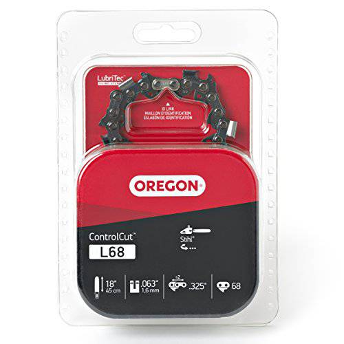Oregon L68 ControlCut 18-Inch Chainsaw Chain, Fits Stihl,grey - Grill Parts America
