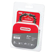 Oregon S33 AdvanceCut 8-Inch Chainsaw Chain Fits Chicago, Earthwise, Greenworks, Sun Joe, 8", Grey - Grill Parts America
