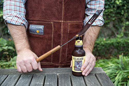 Outset F240 Leather Grill Apron - Thumbnail 4