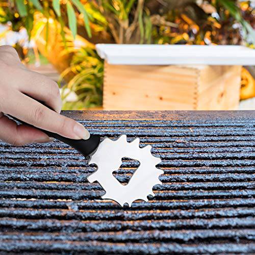 2 Pieces BBQ Grill Scrapers Stainless Steel - Grill Parts America