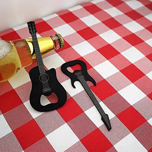 PEPKICN Rock Guitar Style Spatula & Tongs and Guitar Shaped Bottle Opener - Grill Parts America