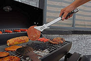 PEPKICN Rock Guitar Style Spatula & Tongs and Guitar Shaped Bottle Opener - Grill Parts America