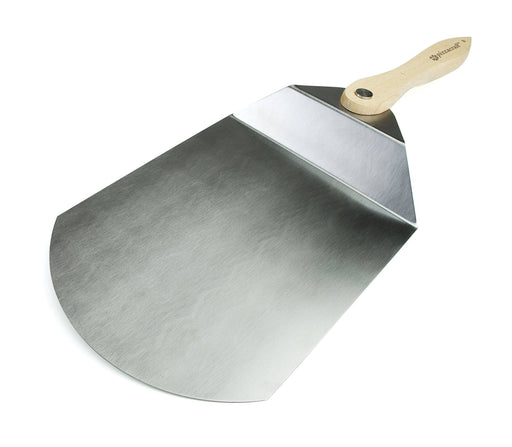 Pizzacraft Pizza Peel With Folding Wood Handle For Easy Storage (Stainless Steel) - PC0200 - Grill Parts America