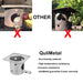 QuliMetal Fire Burn Pot Replacement Parts for Traeger and Most Pit Boss Pellet Grill Burner - Grill Parts America