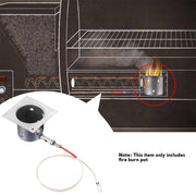 QuliMetal Fire Burn Pot Replacement Parts for Traeger and Most Pit Boss Pellet Grill Burner - Grill Parts America