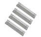 Porcelain Steel Heat Plate, for Nexgrill 720-0830H, 720-0783E Gas Grill Models (Stainless Steel -4pcs) - Grill Parts America