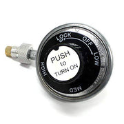 RO6G Regulator Control Valve Knob Propane Gas LP BBQ Grill Flame R801 KR-101 - Grill Parts America