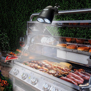 RVZHI Barbecue Grill Light, 360°Rotation for BBQ with 10 Super Bright LED Lights - Grill Parts America